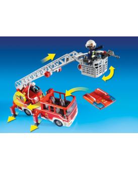 PLAYMOBIL 9463 SAMOCHÓD STRAŻACKI Z DRABINĄ
