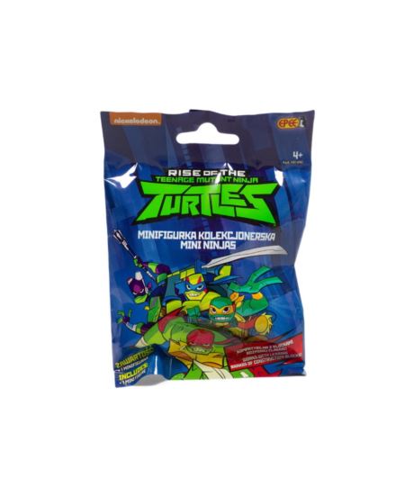 TURTLES WOJOWNICZE ŻÓŁWIE NINJA MINI FIGURKA