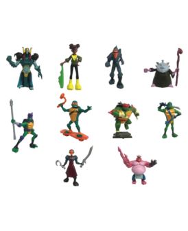 TURTLES WOJOWNICZE ŻÓŁWIE NINJA MINI FIGURKA