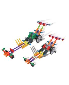 K'NEX IMAGINE WYŚCIGÓWKI ZESTAW 15 MODELI 166 EL.