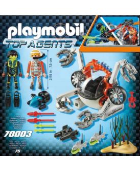 PLAYMOBIL 70003 SPY TEAM ŁÓDŹ PODWODNA
