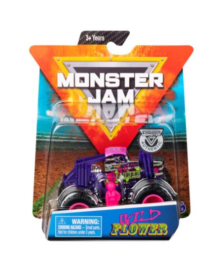 MONSTER JAM TERENÓWKA 1:64 WILD FLOWER