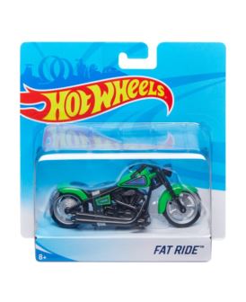 HOT WHEELS MOTOCYKL FAT RIDE X7718
