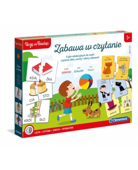 CLEMENTONI 50084 ZABAWA W CZYTANIE