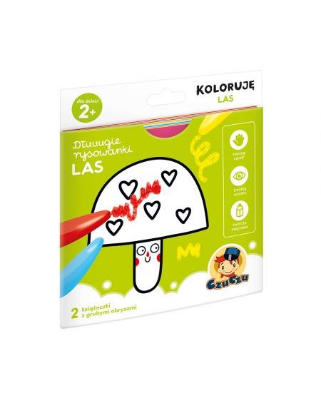 CzuCzu DŁUUUGIE RYSOWANKI 2+ LAS