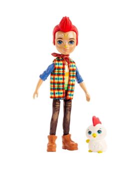 ENCHANTIMALS LALKA REDWARD ROOSTER & CLUCK GJX39