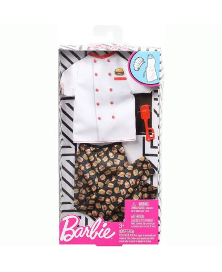 BARBIE UBRANKO DLA KENA KUCHARZ GHX44