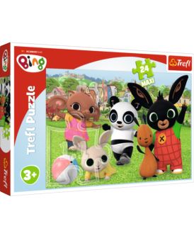TREFL PUZZLE 24 EL. MAXI BING ZABAWA W PARKU