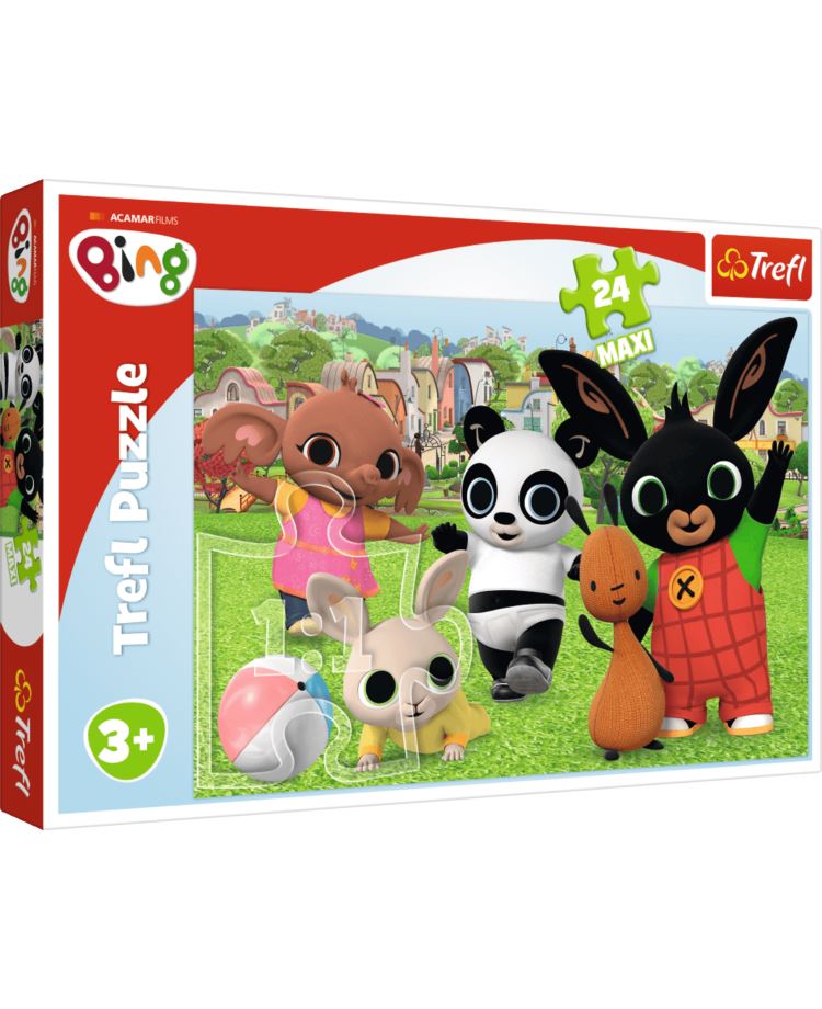TREFL PUZZLE 24 EL. MAXI BING ZABAWA W PARKU