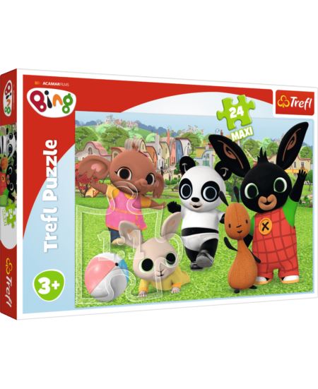 TREFL PUZZLE 24 EL. MAXI BING ZABAWA W PARKU