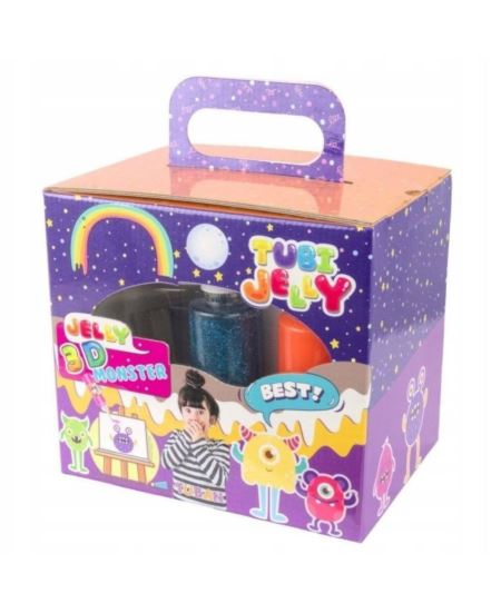 TUBI JELLY 6 KOLORÓW + MAŁE AKWARIUM POTWORKI