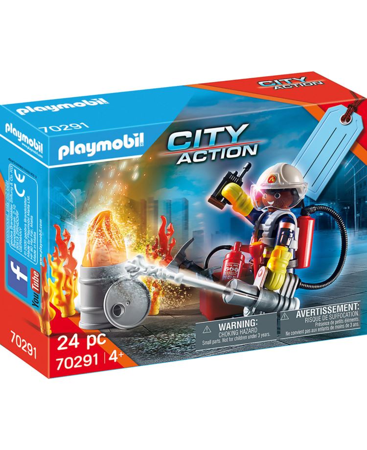 PLAYMOBIL 70291 ZESTAW UPOMINKOWY STRAŻ POŻARNA