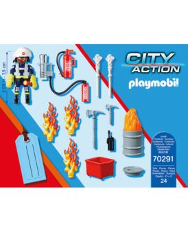 PLAYMOBIL 70291 ZESTAW UPOMINKOWY STRAŻ POŻARNA