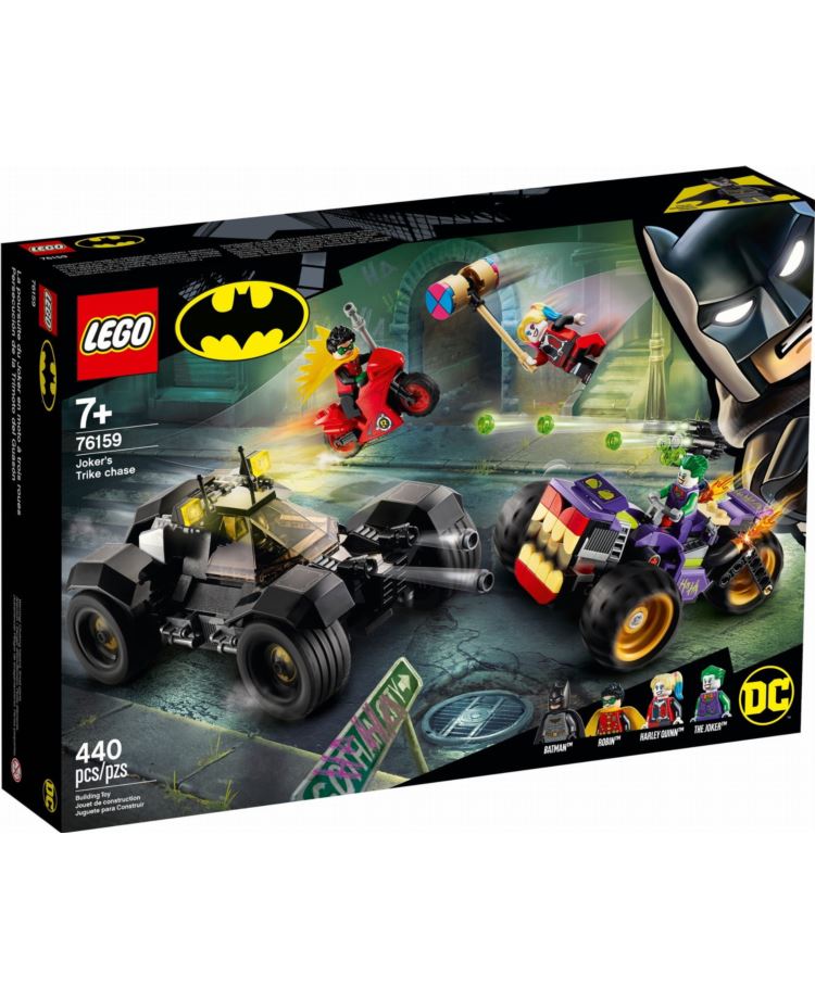 76159 LEGO SUPER HEROES TRÓJKOŁOWY MOTOCYKL JOKERA