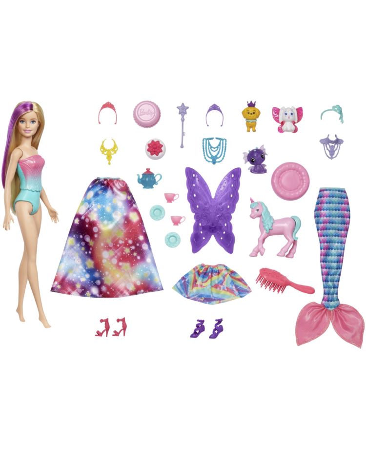 BARBIE KALENDARZ ADWENTOWY DREAMTOPIA