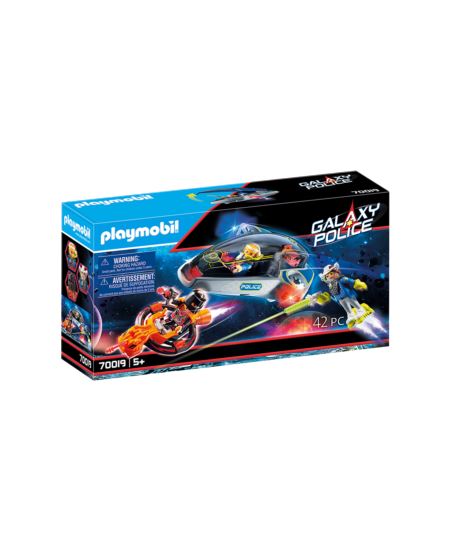 PLAYMOBIL 70019 GALAXY SZYBOWIEC POLICYJNY