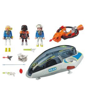 PLAYMOBIL 70019 GALAXY SZYBOWIEC POLICYJNY
