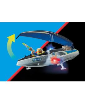 PLAYMOBIL 70019 GALAXY SZYBOWIEC POLICYJNY