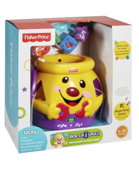 FISHER PRICE GARNUSZEK NA KLOCUSZEK