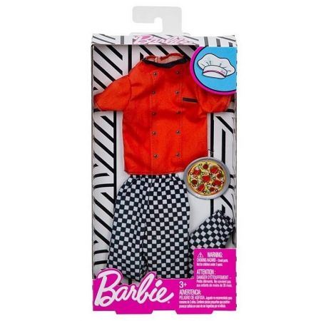 BARBIE UBRANKO KUCHARZ DLA KENA FXJ50