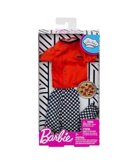 BARBIE UBRANKO KUCHARZ DLA KENA FXJ50