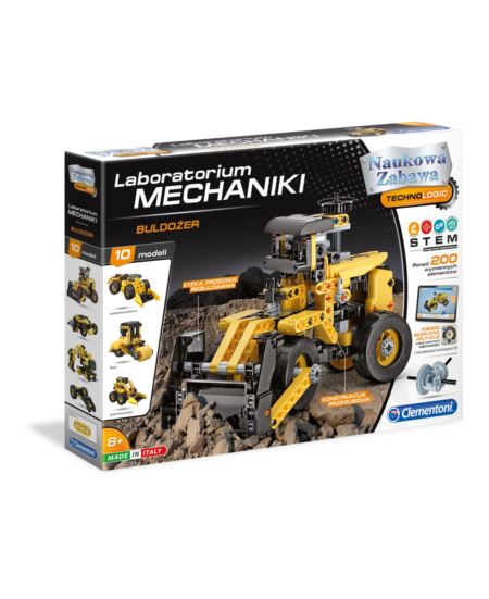 CLEMENTONI 50663 LABORATORIUM MECHANIKI BULDOŻER