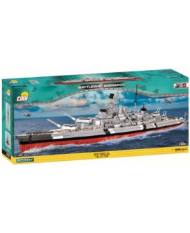 COBI 4819 HC WWII BATTLESHIP BISMARCK 2030 KLOCKÓW
