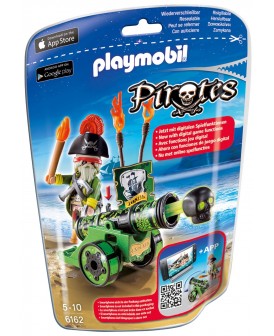 PLAYMOBIL 6164 NIEBIESKA ARMATA Z APLIKACJĄ