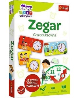 TREFL GRA ZEGAR / ABC MALUCHA