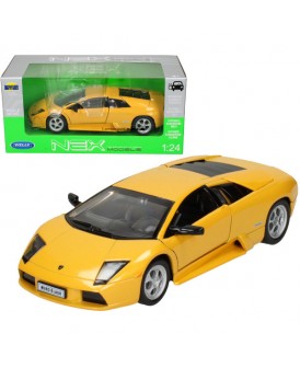 WELLY 1:24 SAMOCHÓD LAMBORGHINI MURCIELAGO ŻÓŁTY