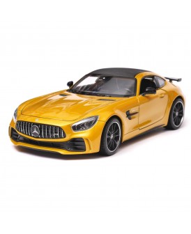 WELLY 1:24 MERCEDES AMG GT R ZŁOTY METALIC