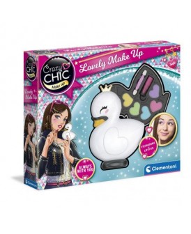 CLEMENTONI CRAZY CHIC MINI KOSMETYCZKA ŁABĄDEK