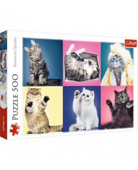 TREFL PUZZLE 500 EL. KOCIAKI
