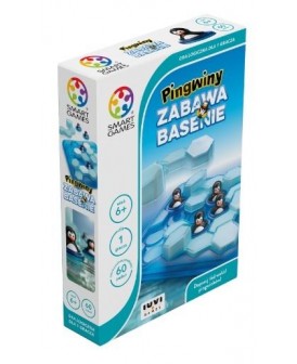 SMART GAMES GRA PINGWINY - ZABAWA W BASENIE (PL)