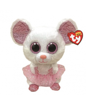 TY 36488 BEANIE BOOS 24 CM BIAŁA MYSZ BALERINA NIN