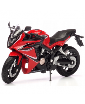 WELLY MOTOR 1:18 2018 HONDA CBR650F CZERWONY