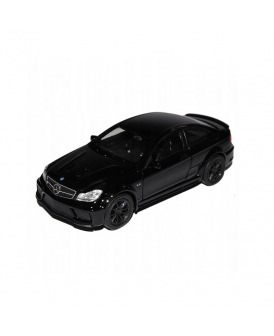 WELLY 1:34 MERCEDES-BENZ C 63 AMG COUPE CZARNY