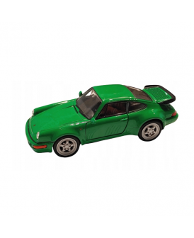 WELLY 1.34-1.39 PORSCHE 911 TURBO ZIELONY