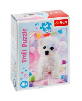 TREFL PUZZLE 54 EL. MINI UROCZE PUPILE PIESEK