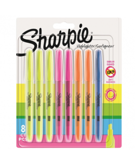 SHARPIE ZAKREŚLACZ FLUO XL MIX 8 SZT.
