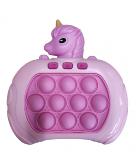GRA POP-IT NA BATERIE JEDNOROŻEC RÓŻÓWY