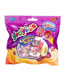 MISIE STROJNISIE BAŚNIOWE 2PACK KAPTUREK I WILK