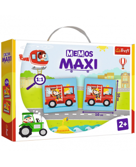 TREFL GRA MEMOS MAXI POJAZDY