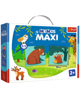 TREFL GRA MEMOS MAXI ZWIERZĘTA I ICH DZIECI