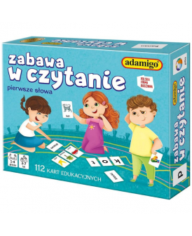 ADAMIGO KARTY ZABAWA W CZYTANIE