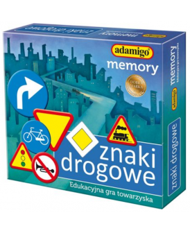 ADAMIGO GRA MEMORY ZNAKI DROGOWE