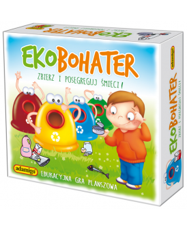 ADAMIGO GRA EDUKACYJNA PLANSZOWA EKOBOHATER