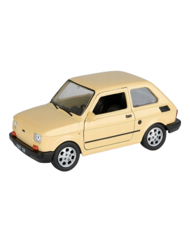 WELLY 1:34 MALUCH FIAT 126 KREMOWY