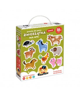 CzuCzu PUZZLE DO PARY ZWIERZĄTKA NA WSI 18M+