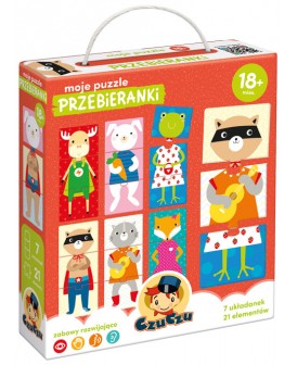 CzuCzu MOJE PIERWSZE PUZZLE PRZEBIERANKI